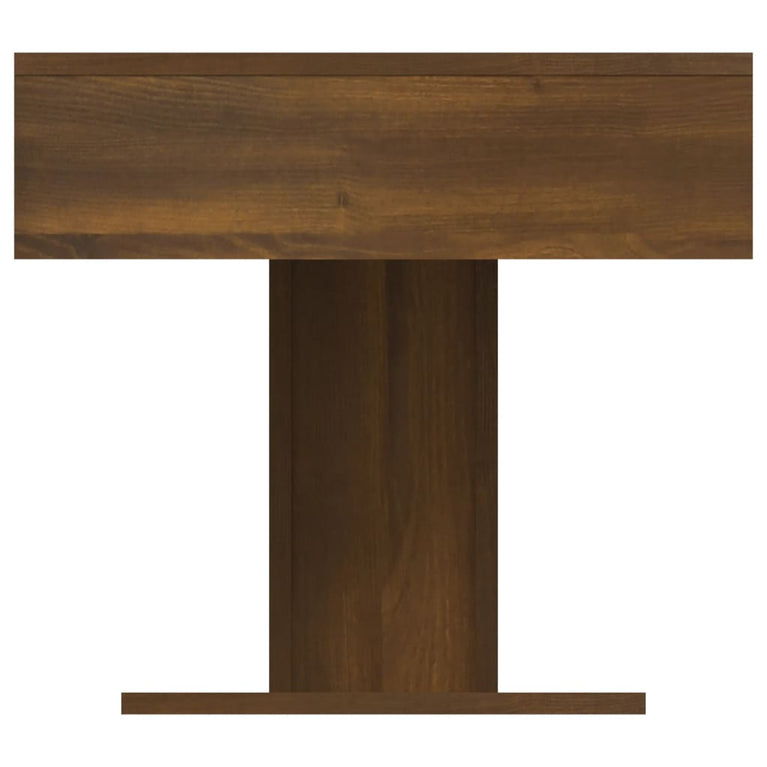 Salontafel 96x50x45 cm bewerkt hout bruineikenkleurig MeubelReus