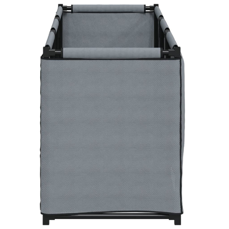 Opbergbox 105x34,5x45 cm stof grijs MeubelReus