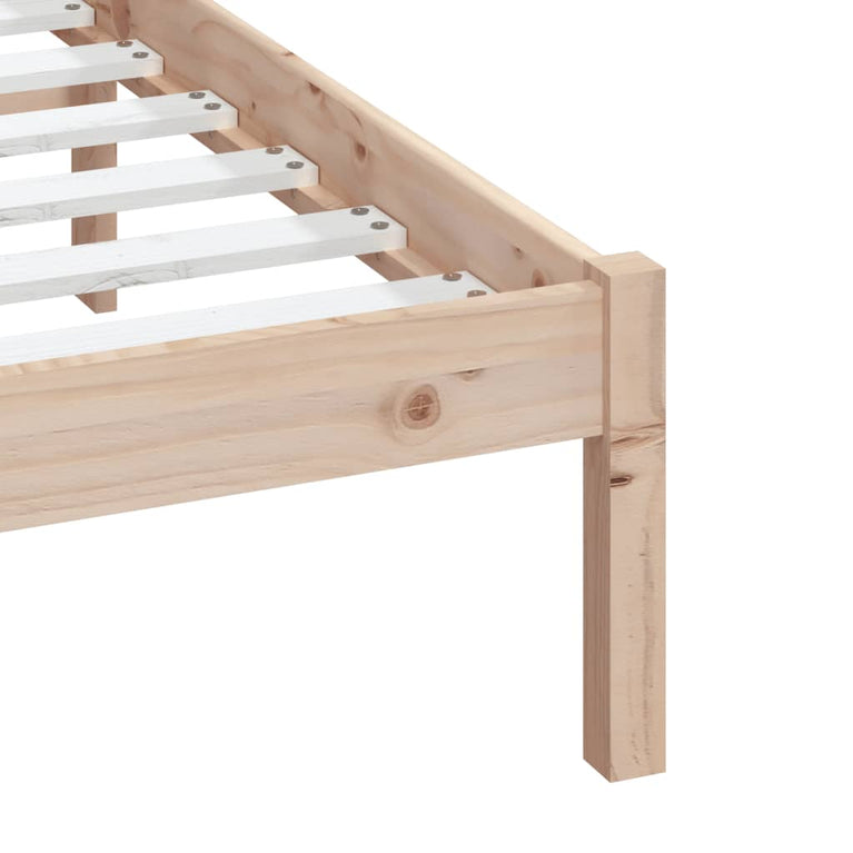 Bedframe massief grenenhout 140x190 cm