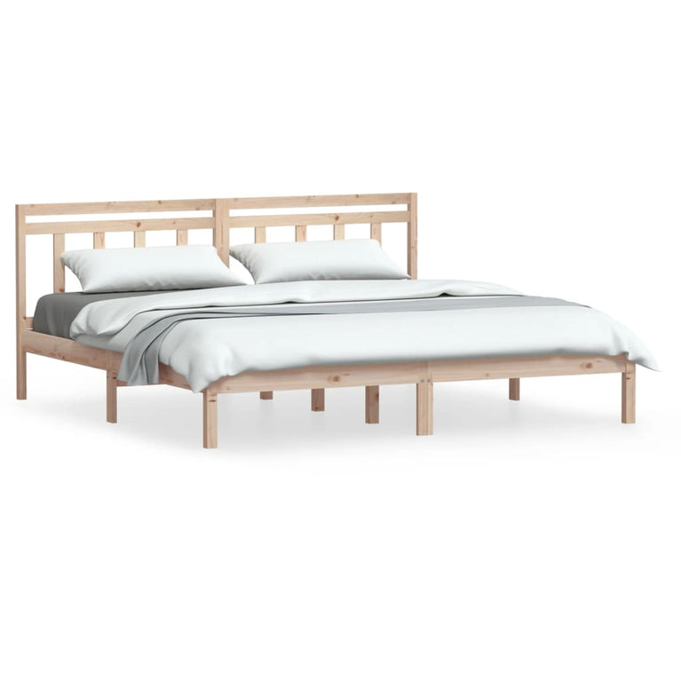 Bedframe massief hout 180x200 cm 6FT super king
