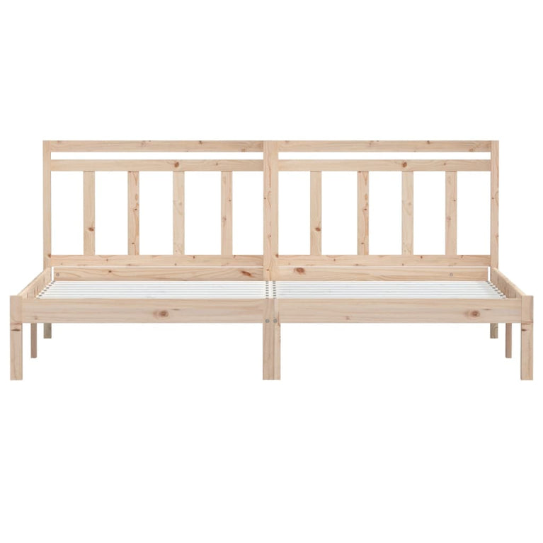 Bedframe massief hout 180x200 cm 6FT super king
