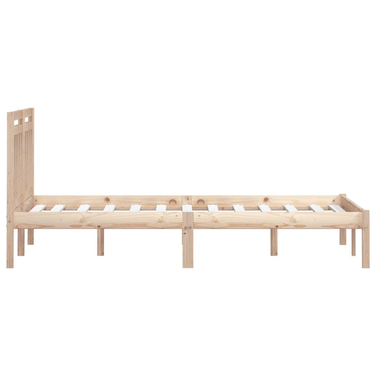 Bedframe massief hout 180x200 cm 6FT super king