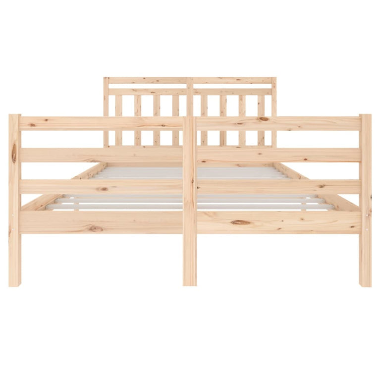 Bedframe massief hout 140x200 cm