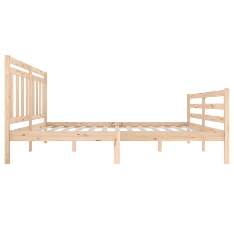 Bedframe massief hout 140x200 cm