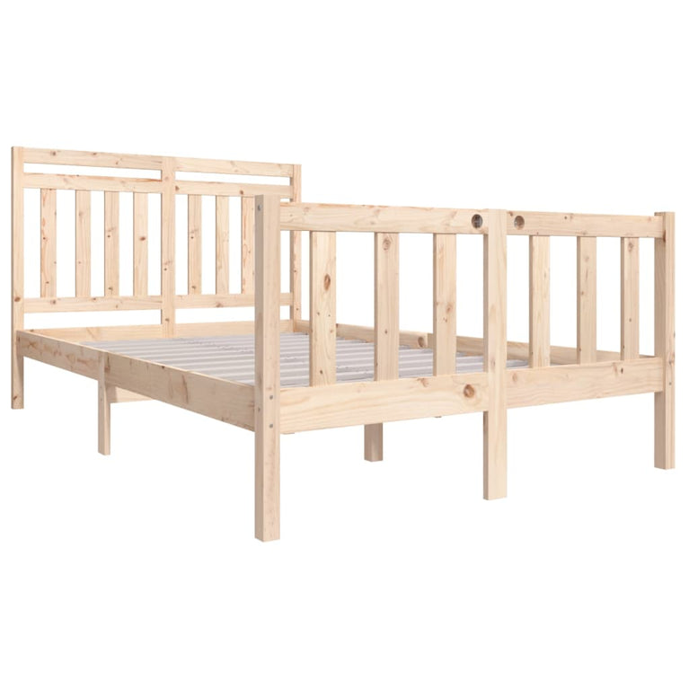 Bedframe massief hout 140x200 cm