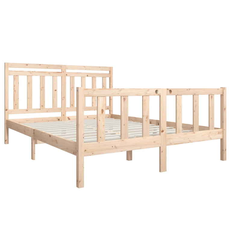 Bedframe massief hout 160x200 cm