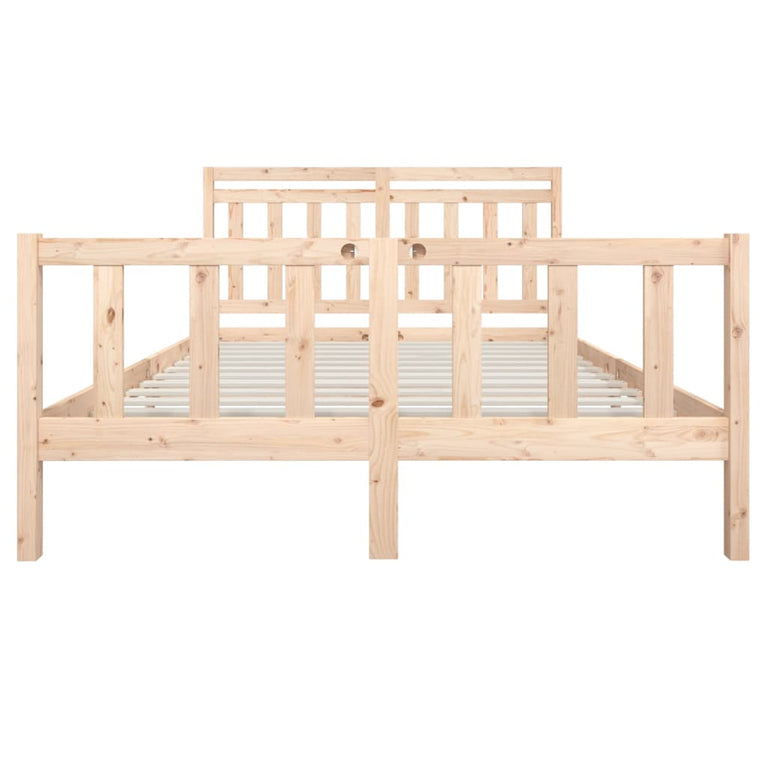 Bedframe massief hout 160x200 cm