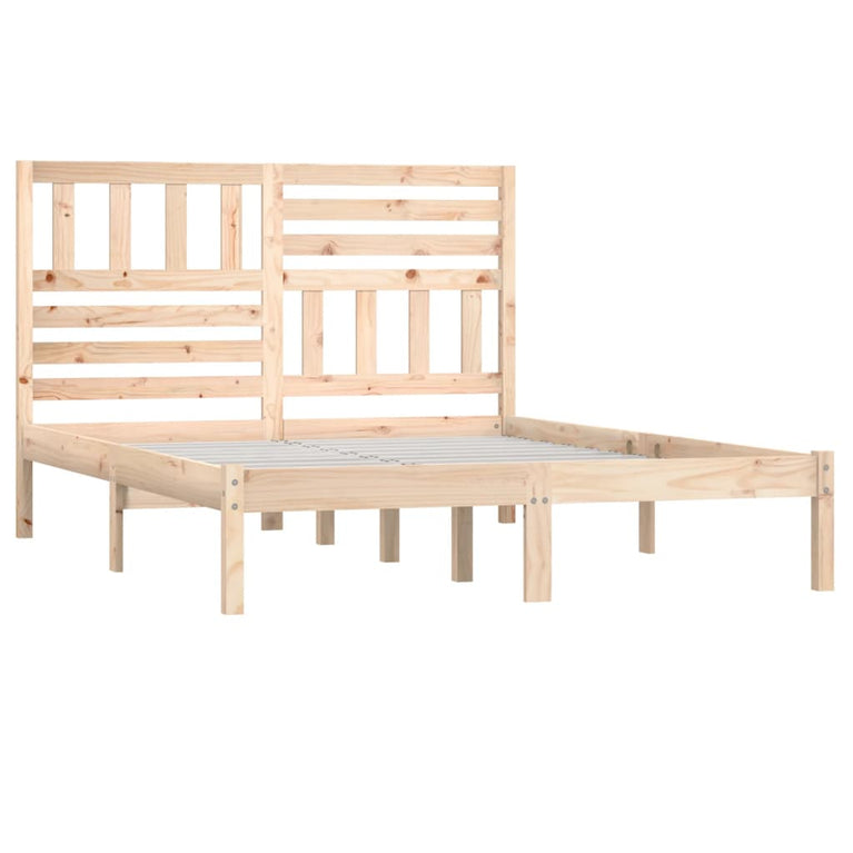 Bedframe massief grenenhout 120x190 cm Small Double