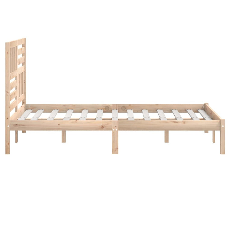 Bedframe massief grenenhout 120x190 cm Small Double