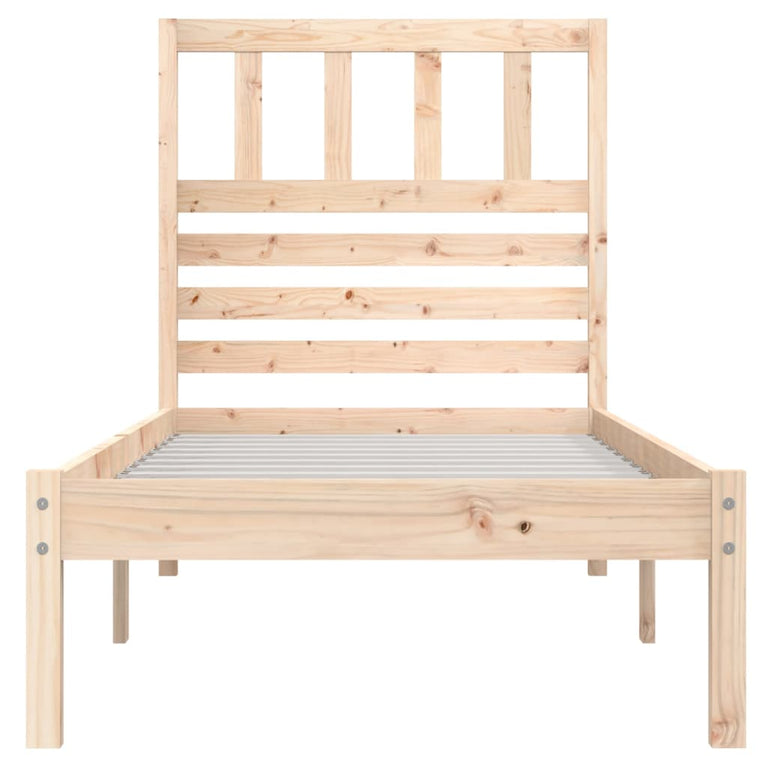 Bedframe massief grenenhout 90x200 cm