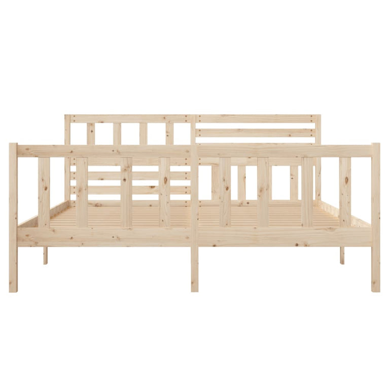 Bedframe massief hout 135x190 cm 4FT6 Double