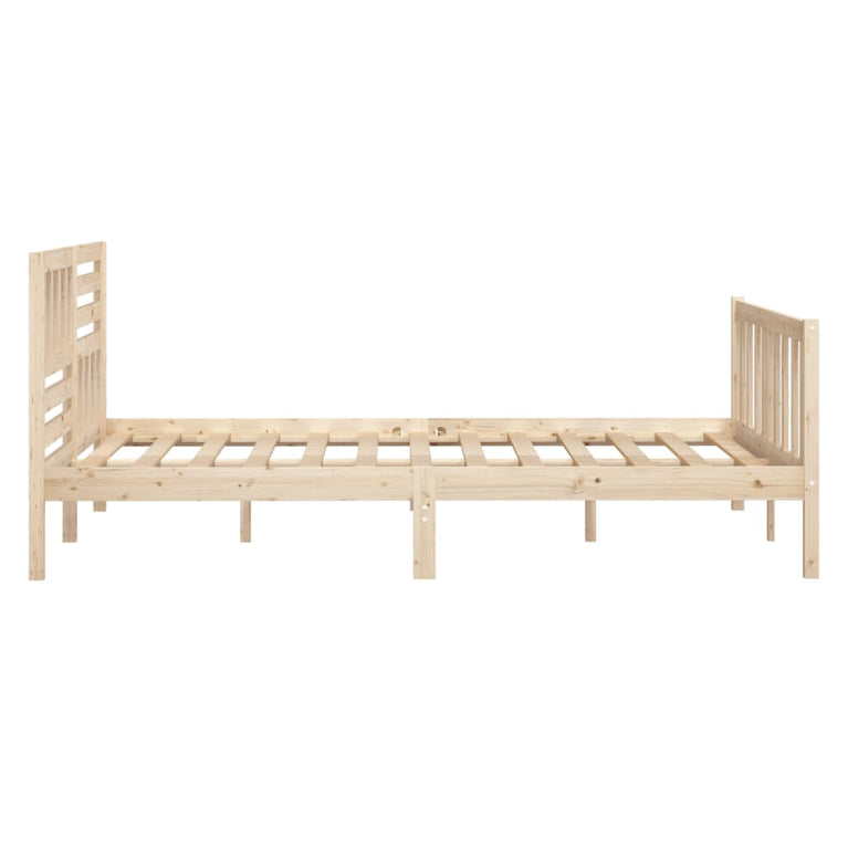 Bedframe massief hout 135x190 cm 4FT6 Double