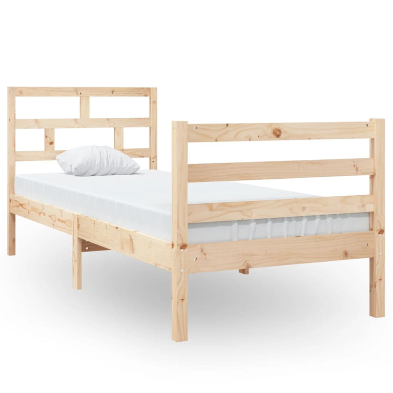 Bedframe massief hout 75x190 cm 2FT6 Small Single