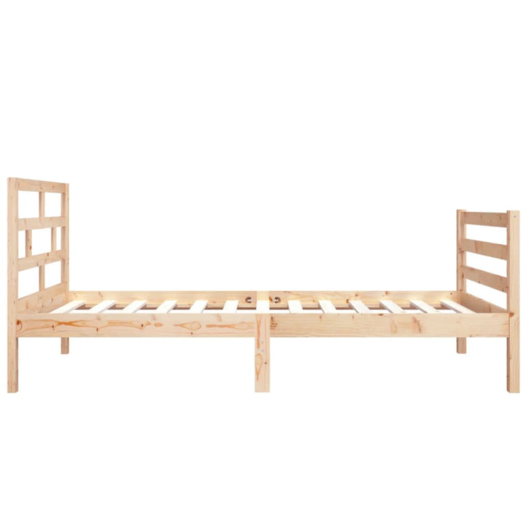 Bedframe massief hout 75x190 cm 2FT6 Small Single