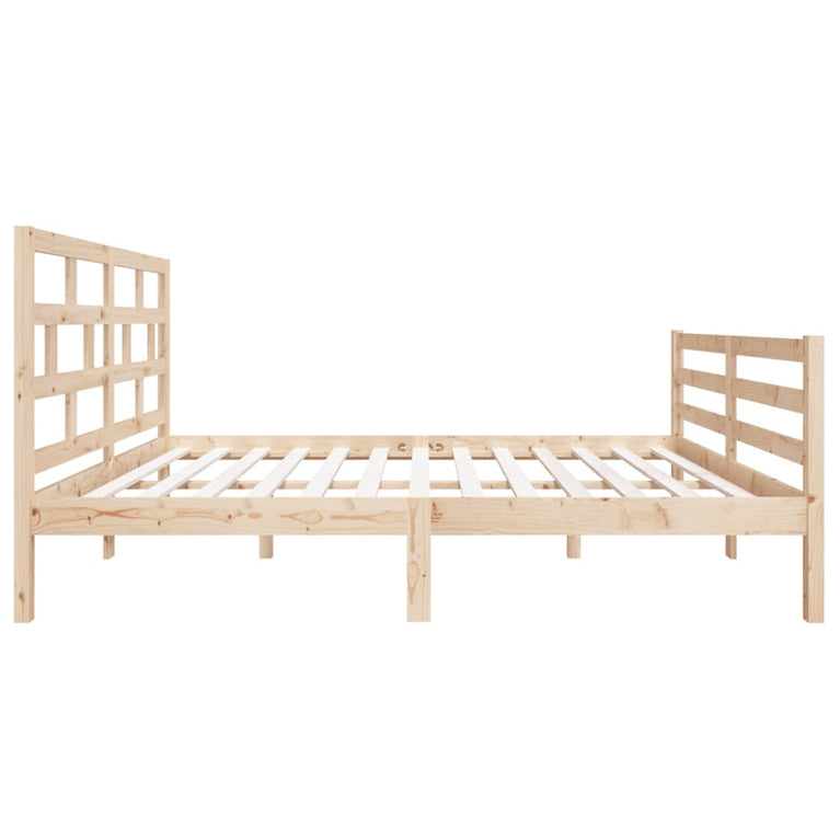 Bedframe massief hout 135x190 cm 4FT6 Double