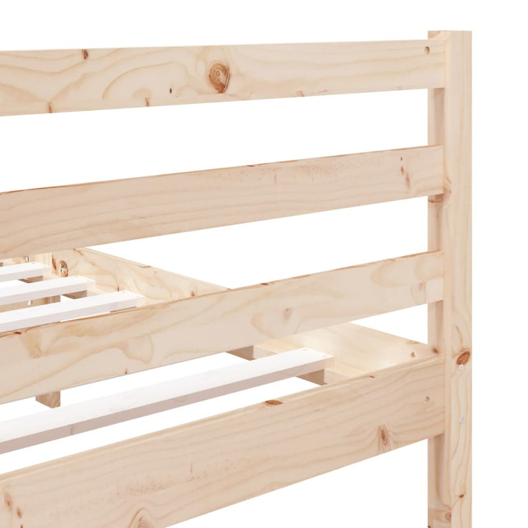 Bedframe massief hout 135x190 cm 4FT6 Double