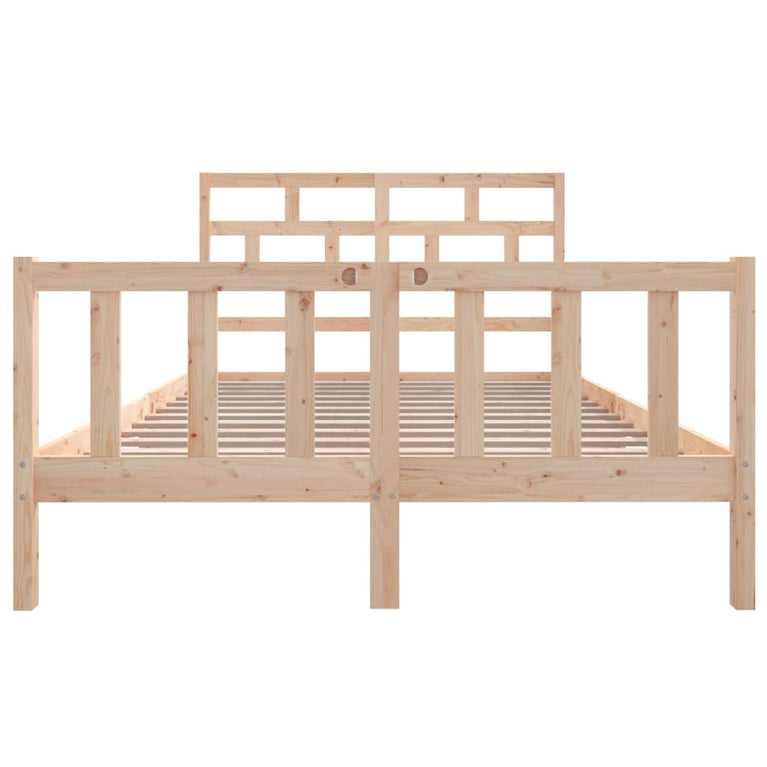 Bedframe massief grenenhout 160x200 cm