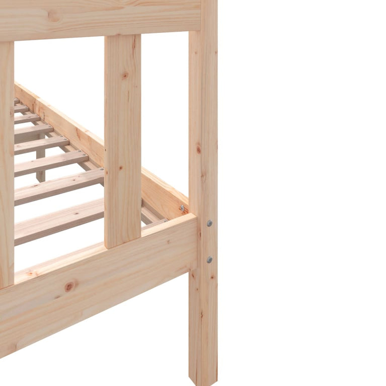 Bedframe massief grenenhout 160x200 cm