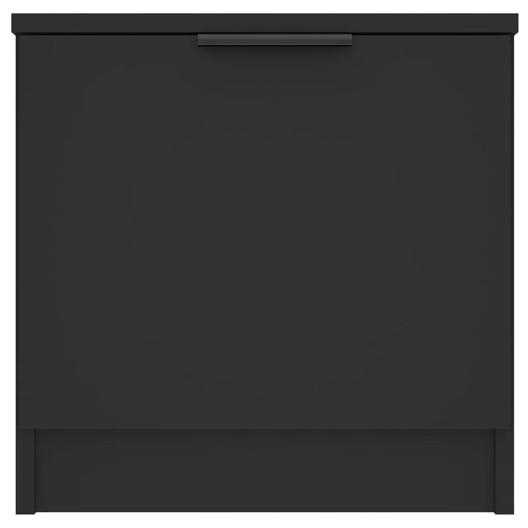 Nachtkastjes 2 st 40x39x40 cm zwart MeubelReus