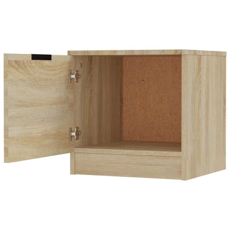 Nachtkastjes 2 st 40x39x40 cm sonoma eikenkleurig MeubelReus