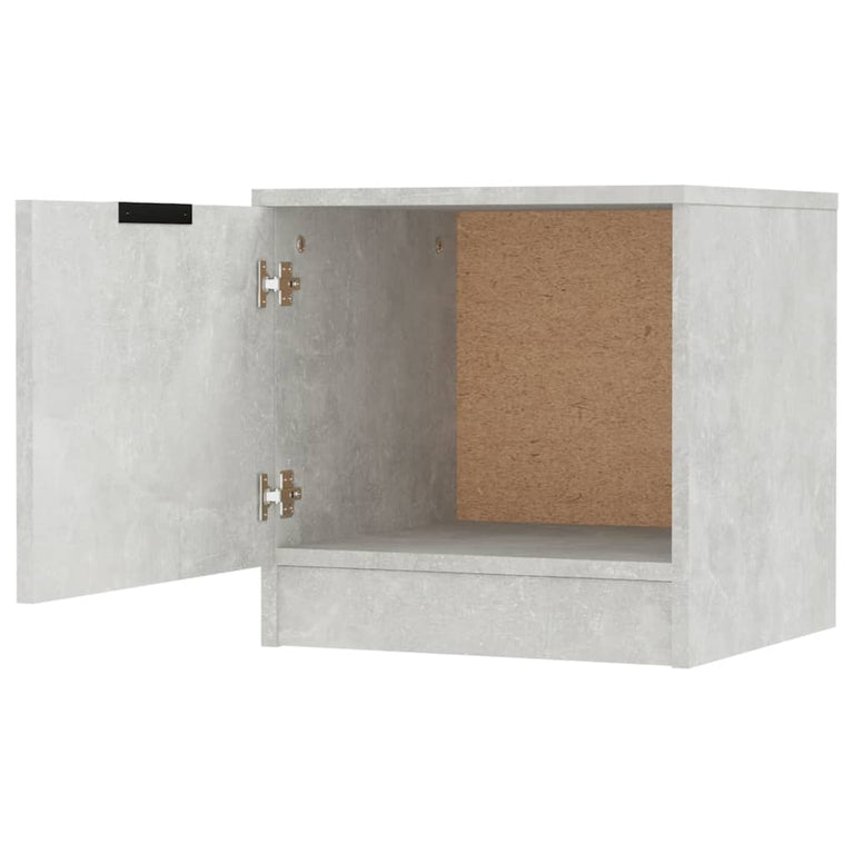 Nachtkastjes 2 st 40x39x40 cm betongrijs MeubelReus