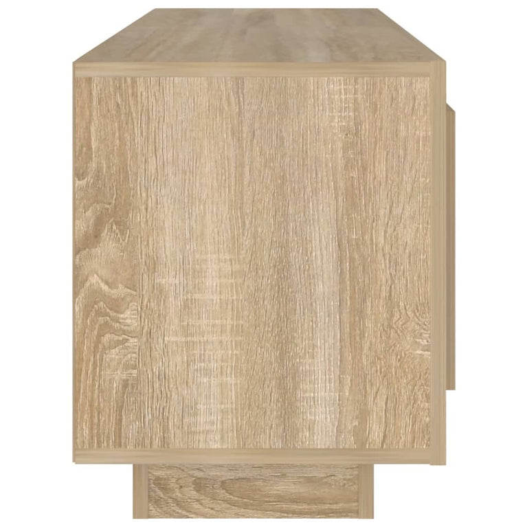 Tv-meubel 102x35x45 cm bewerkt hout sonoma eikenkleurig MeubelReus