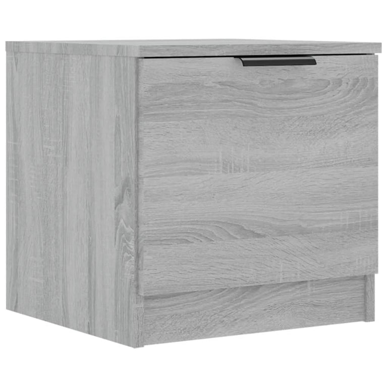 Nachtkastjes 2 st 40x39x40 cm grijs sonoma eikenkleurig MeubelReus