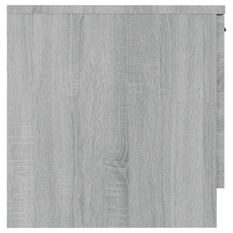 Nachtkastjes 2 st 40x39x40 cm grijs sonoma eikenkleurig MeubelReus