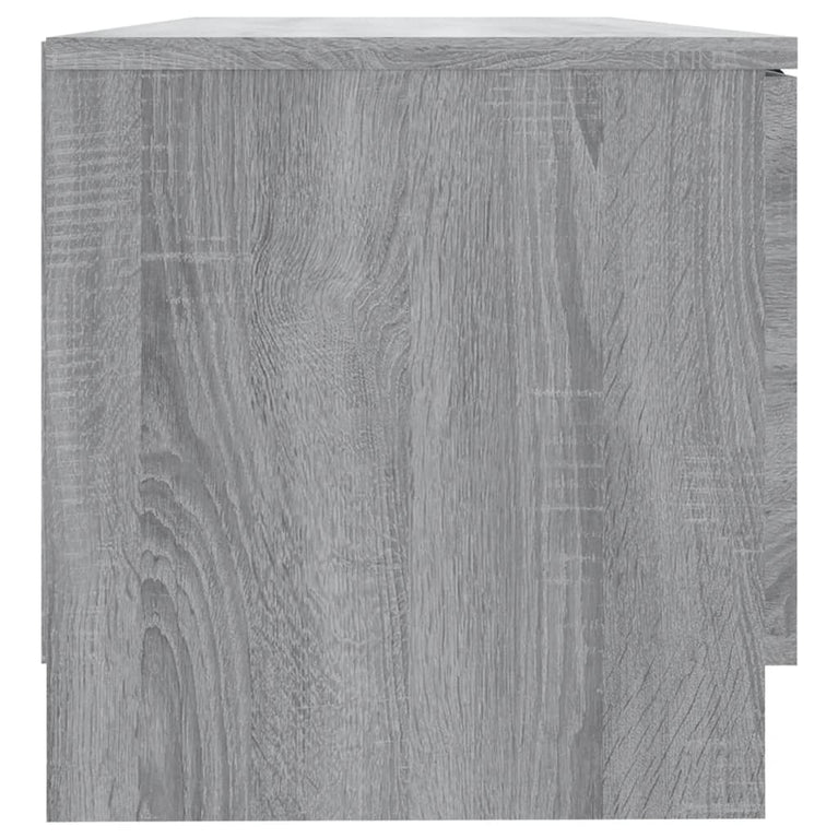 Tv-meubel 80x35x36,5 cm bewerkt hout grijs sonoma eikenkleurig MeubelReus