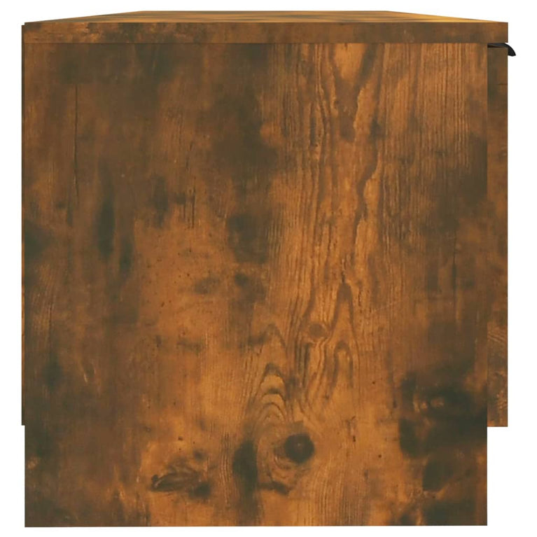 Tv-meubel 102x35x36,5 cm bewerkt hout gerookt eikenkleurig MeubelReus