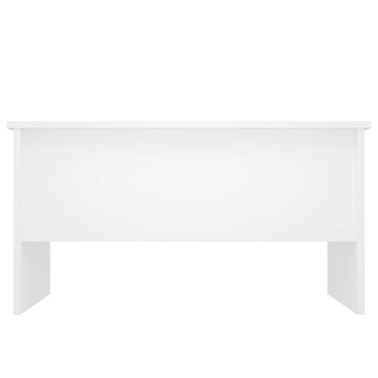 Salontafel 80x50x42,5 cm bewerkt hout wit MeubelReus