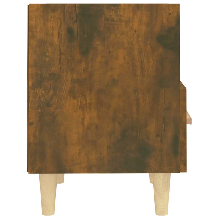 Nachtkastje 40x35x47 cm gerookt eikenkleurig MeubelReus