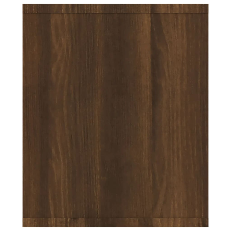 Boekenkast/tv-meubel 143x30x36 cm bewerkt hout bruineikenkleur MeubelReus