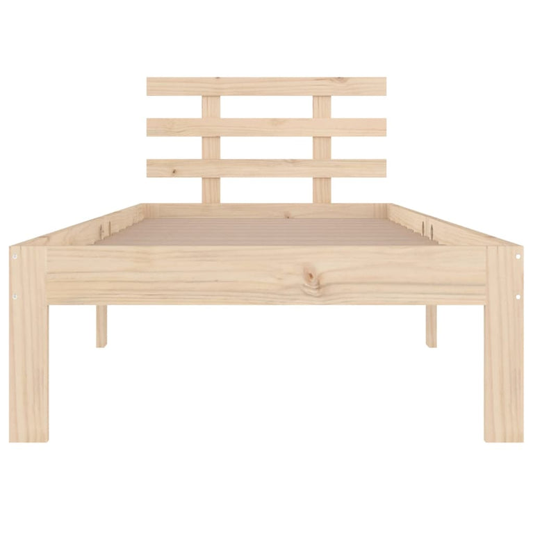 Bedframe massief hout 90x190 cm Single