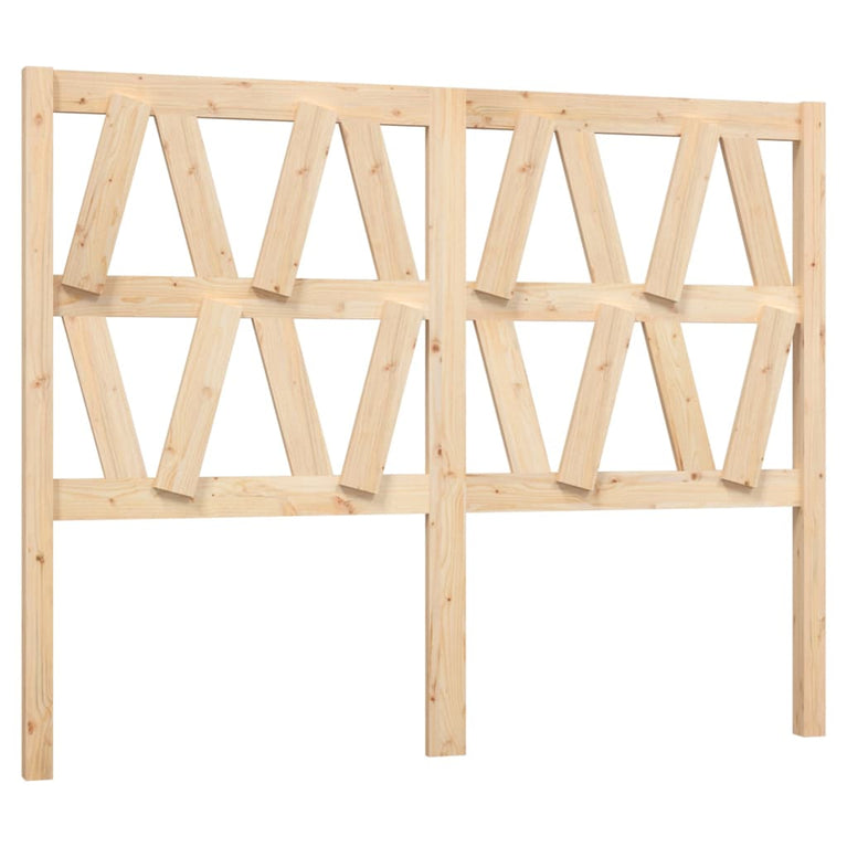 Hoofdbord 141x4x100 cm massief grenenhout