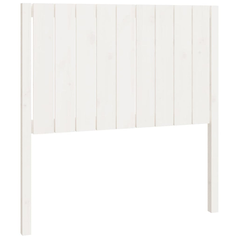 Hoofdbord 95,5x4x100 cm massief grenenhout wit