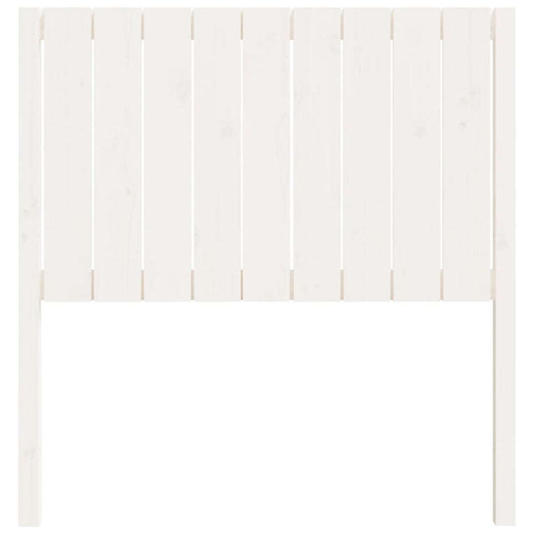 Hoofdbord 95,5x4x100 cm massief grenenhout wit