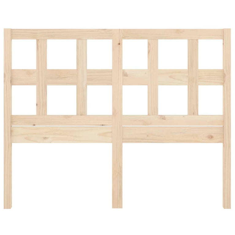 Hoofdbord 140,5x4x100 cm massief grenenhout