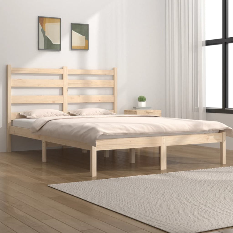 Bedframe massief grenenhout 160x200 cm