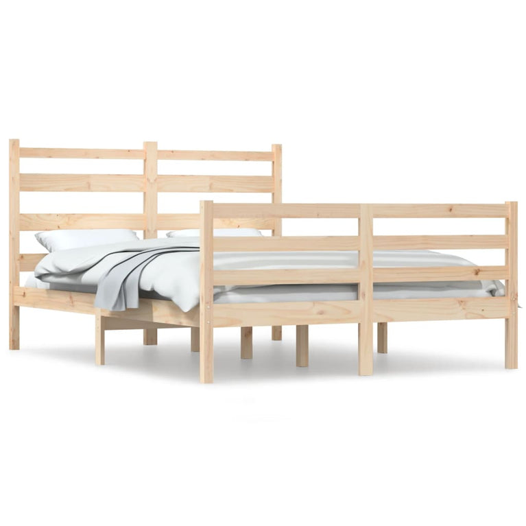 Bedframe massief grenenhout 140x200 cm