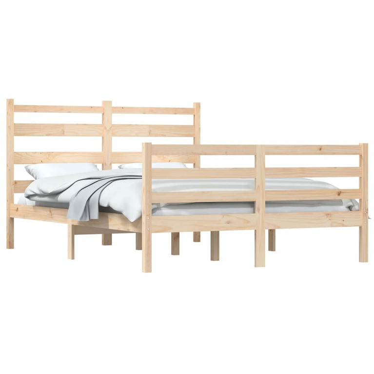 Bedframe massief grenenhout 140x200 cm