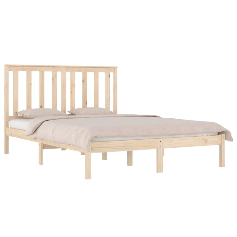 Bedframe massief grenenhout 140x190 cm