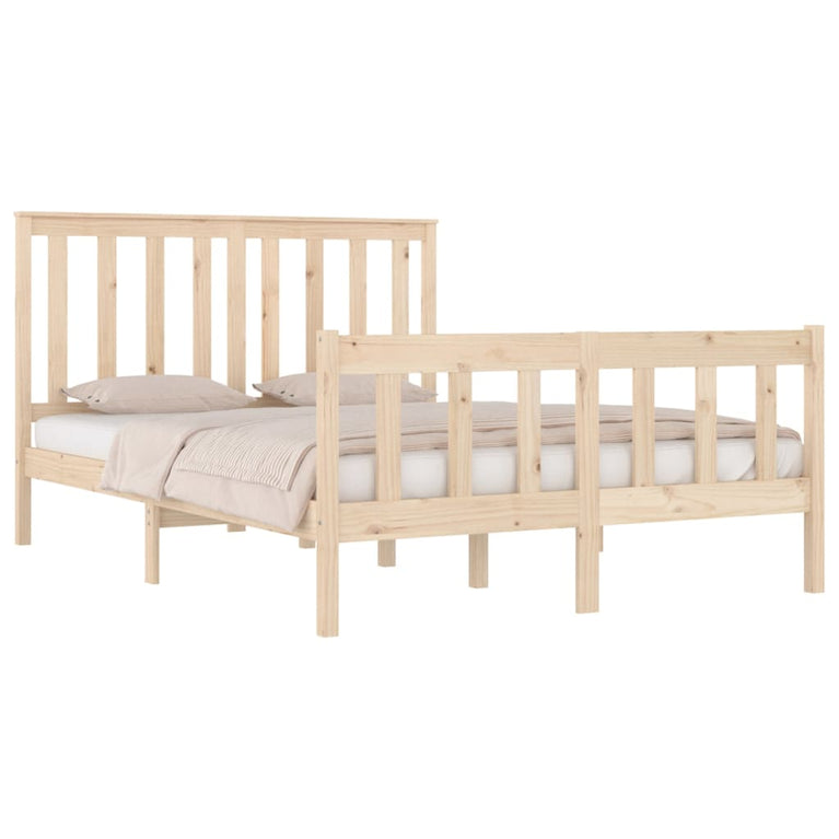 Bedframe massief grenenhout 120x190 cm Small Double