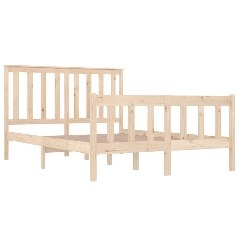 Bedframe massief grenenhout 120x190 cm Small Double