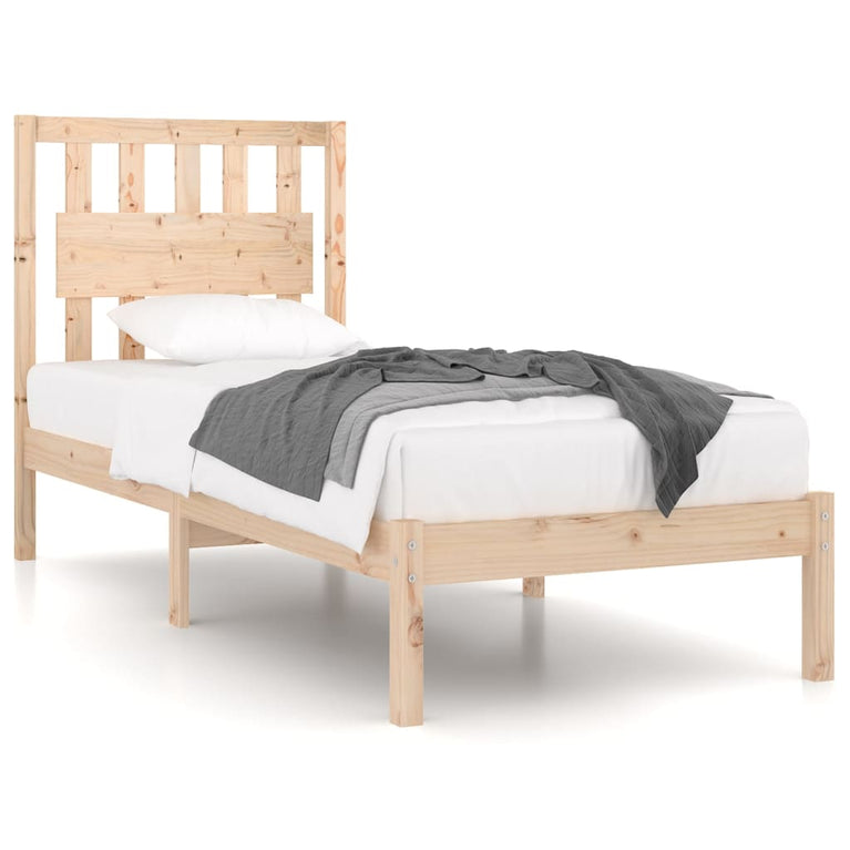 Bedframe massief grenenhout 100x200 cm