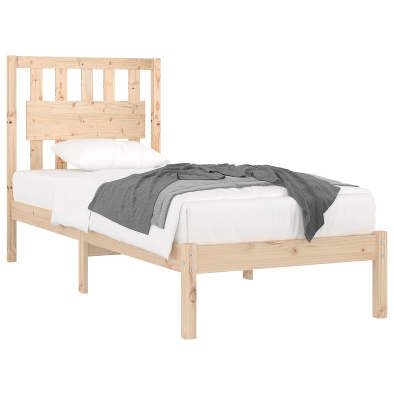 Bedframe massief grenenhout 100x200 cm