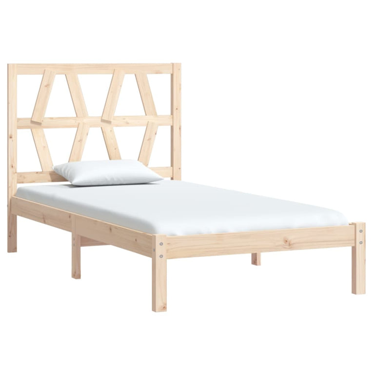 Bedframe massief grenenhout 90x200 cm