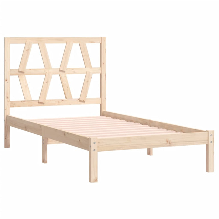 Bedframe massief grenenhout 90x200 cm