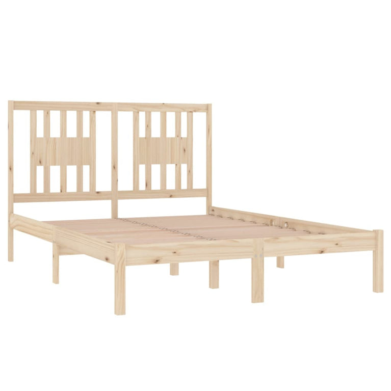 Bedframe massief grenenhout 140x190 cm
