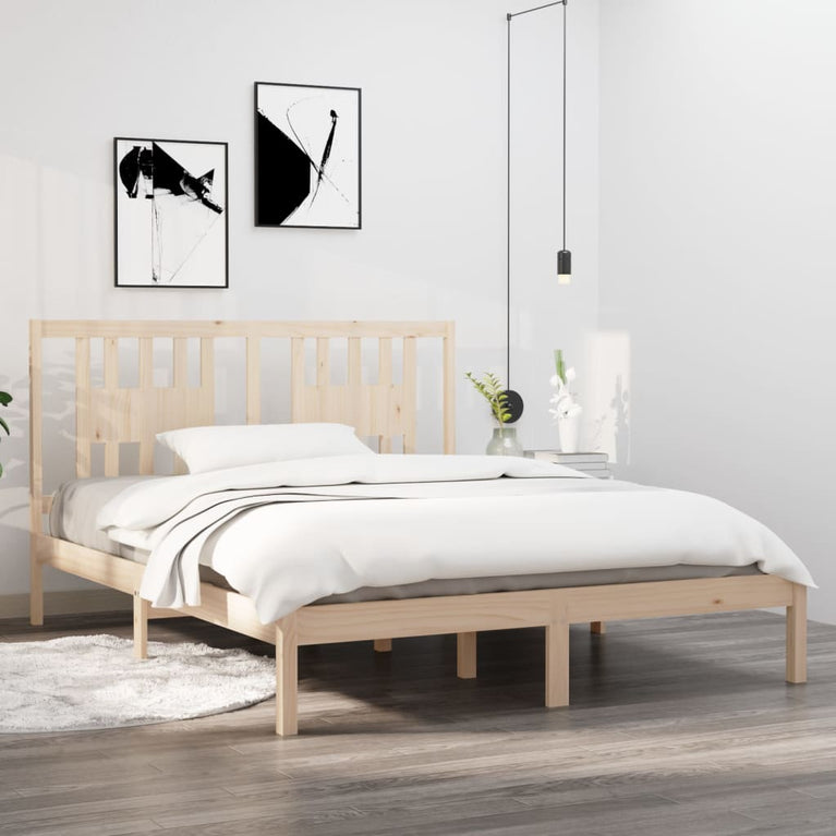 Bedframe massief grenenhout 140x200 cm
